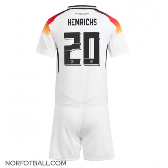 Billige Fotballdrakt Tyskland Benjamin Henrichs #20 Replika Hjemmedraktsett Barn EM 2024 Kortermet (med bukser)